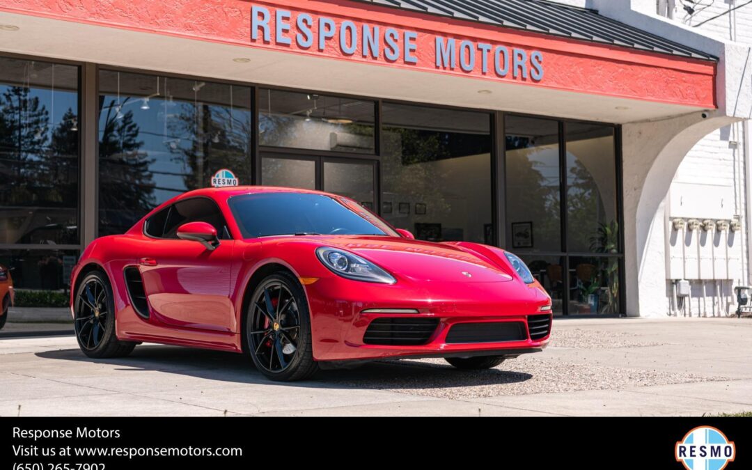 2018 Porsche 718 Cayman S Coupe 2D