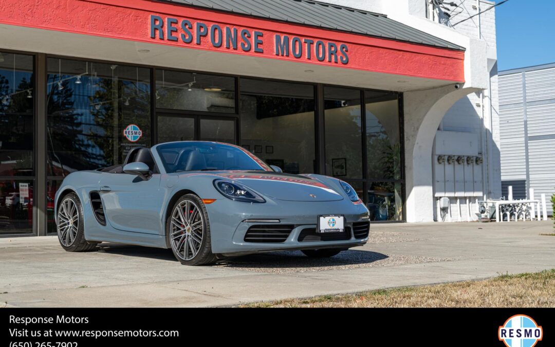 2017 Porsche 718 Boxster S Roadster 2D