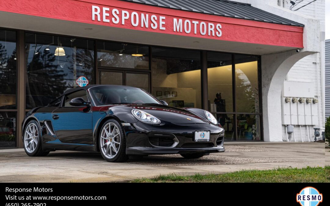 2011 Porsche Boxster Spyder Convertible 2D
