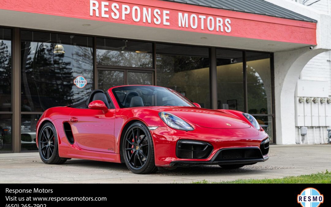 2015 Porsche Boxster GTS Roadster 2D