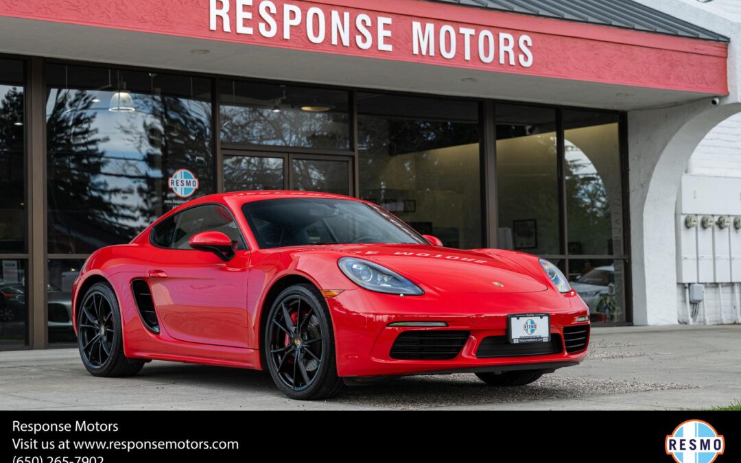 2018 Porsche 718 Cayman S Coupe 2D
