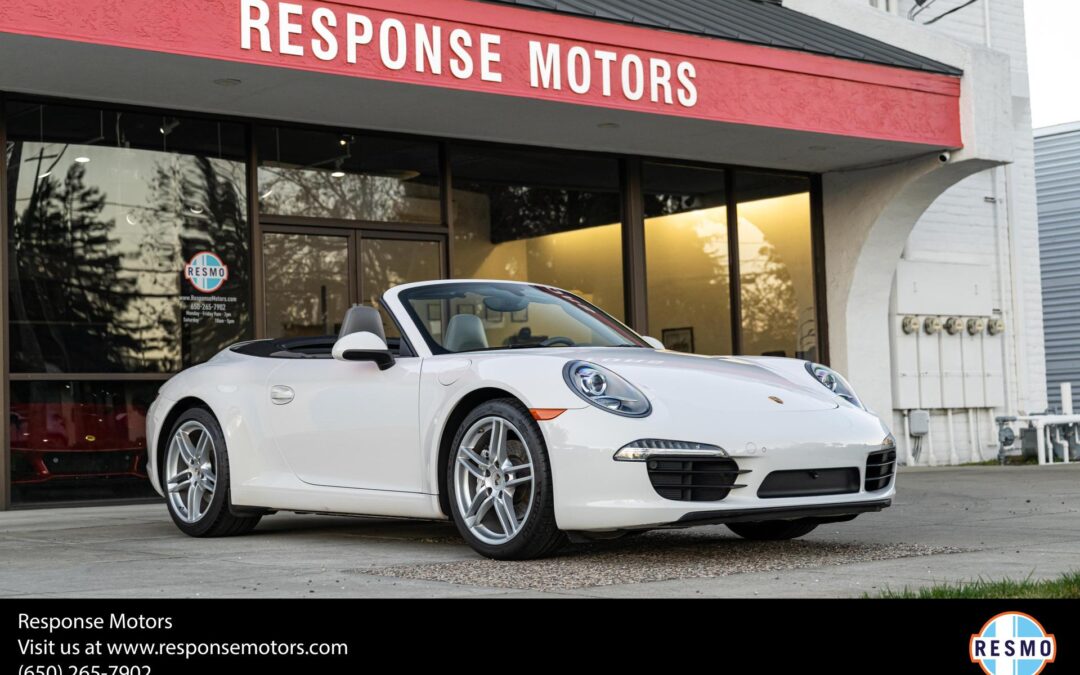 2012 Porsche 911 Carrera Convertible 2D