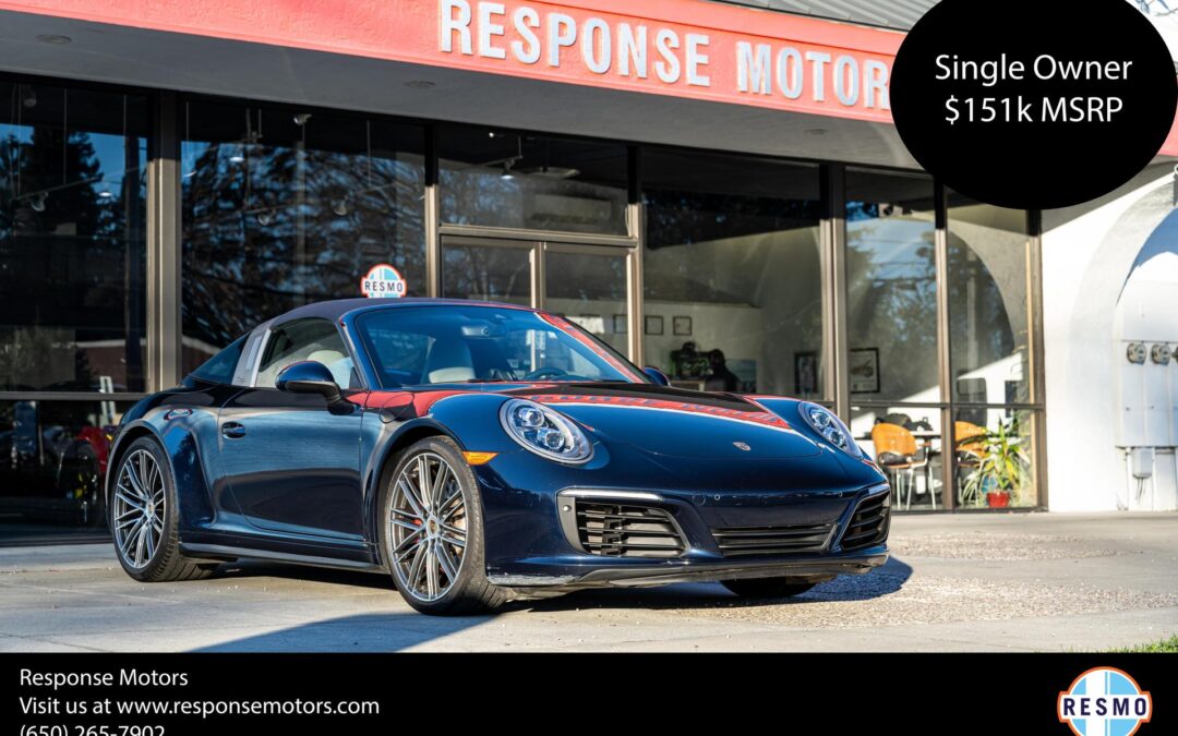 2019 Porsche 911 Targa 4S Coupe 2D