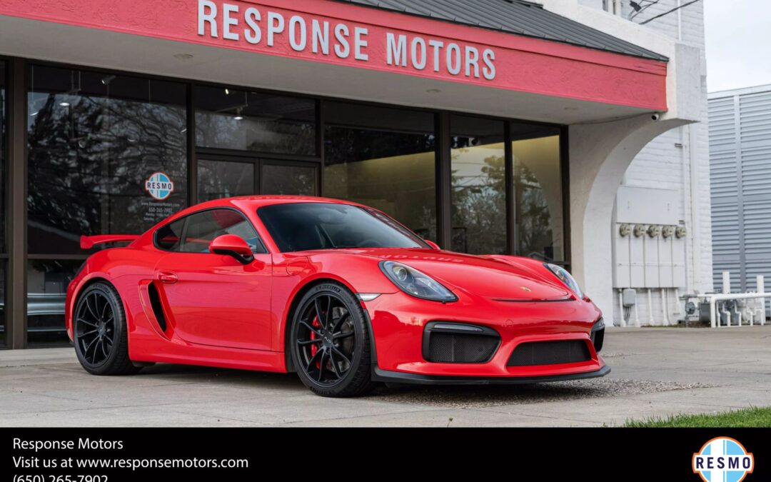 2016 Porsche Cayman GT4 Coupe 2D