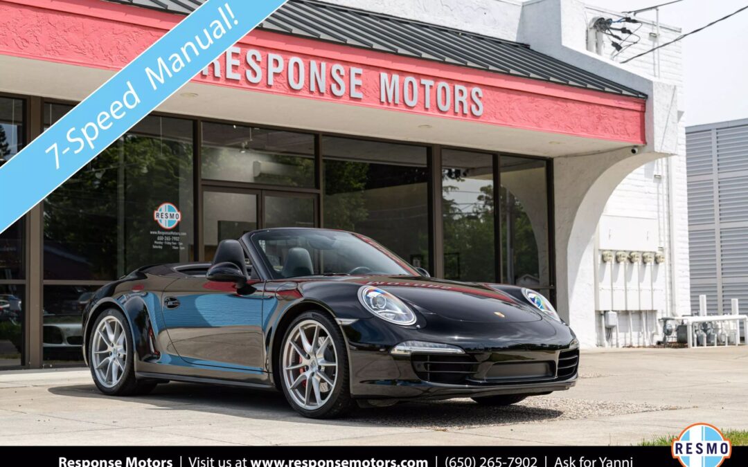 2014 Porsche 911 Carrera 4S Cabriolet 2D