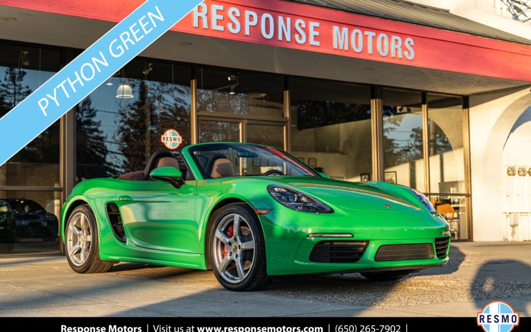 2023 Porsche 718 Boxster S Roadster 2D