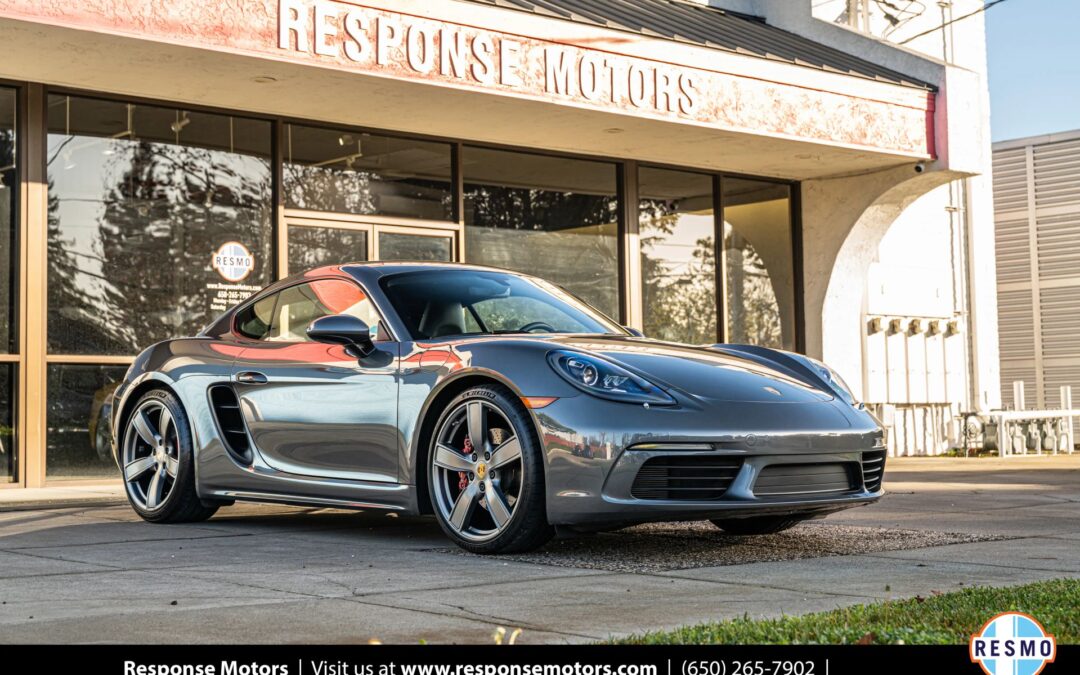 2018 Porsche 718 Cayman S Coupe 2D
