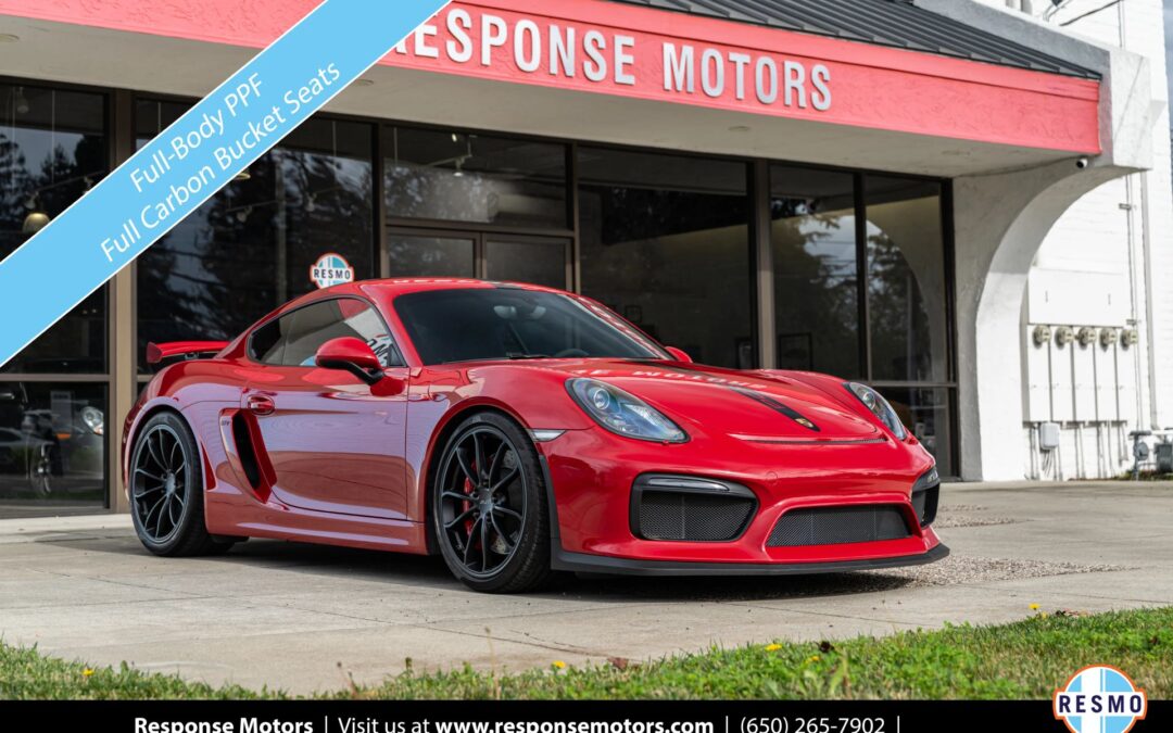 2016 Porsche Cayman GT4 Coupe 2D