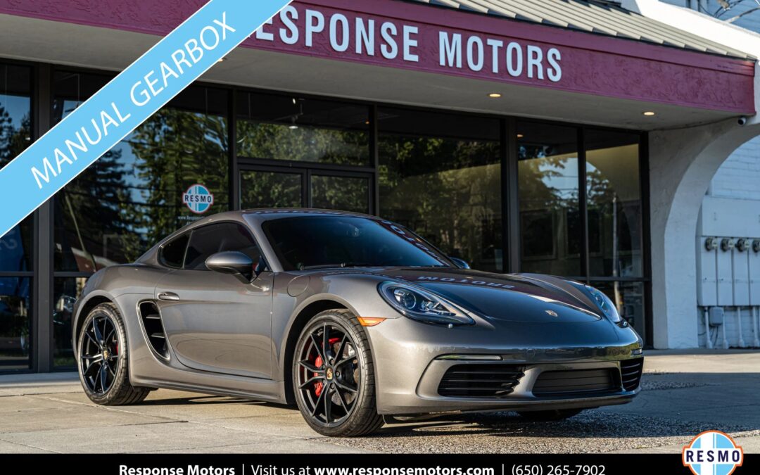 2018 Porsche 718 Cayman S Coupe 2D