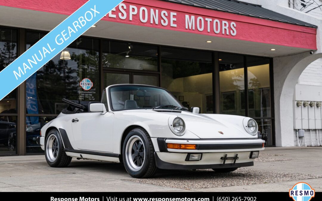 1986 Porsche 911 Carrera 2D Cabriolet