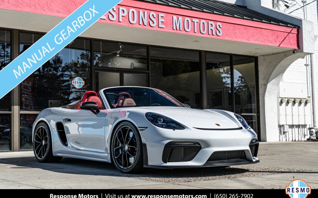 2022 Porsche 718 Spyder Convertible 2D